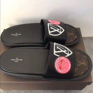 Louis Vuitton Checkpoint Mules 38 SOLD